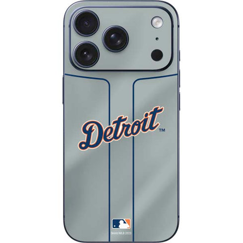 MLB Detroit Tigers Alternate/Away Jersey iPhone 17 Pro Skin